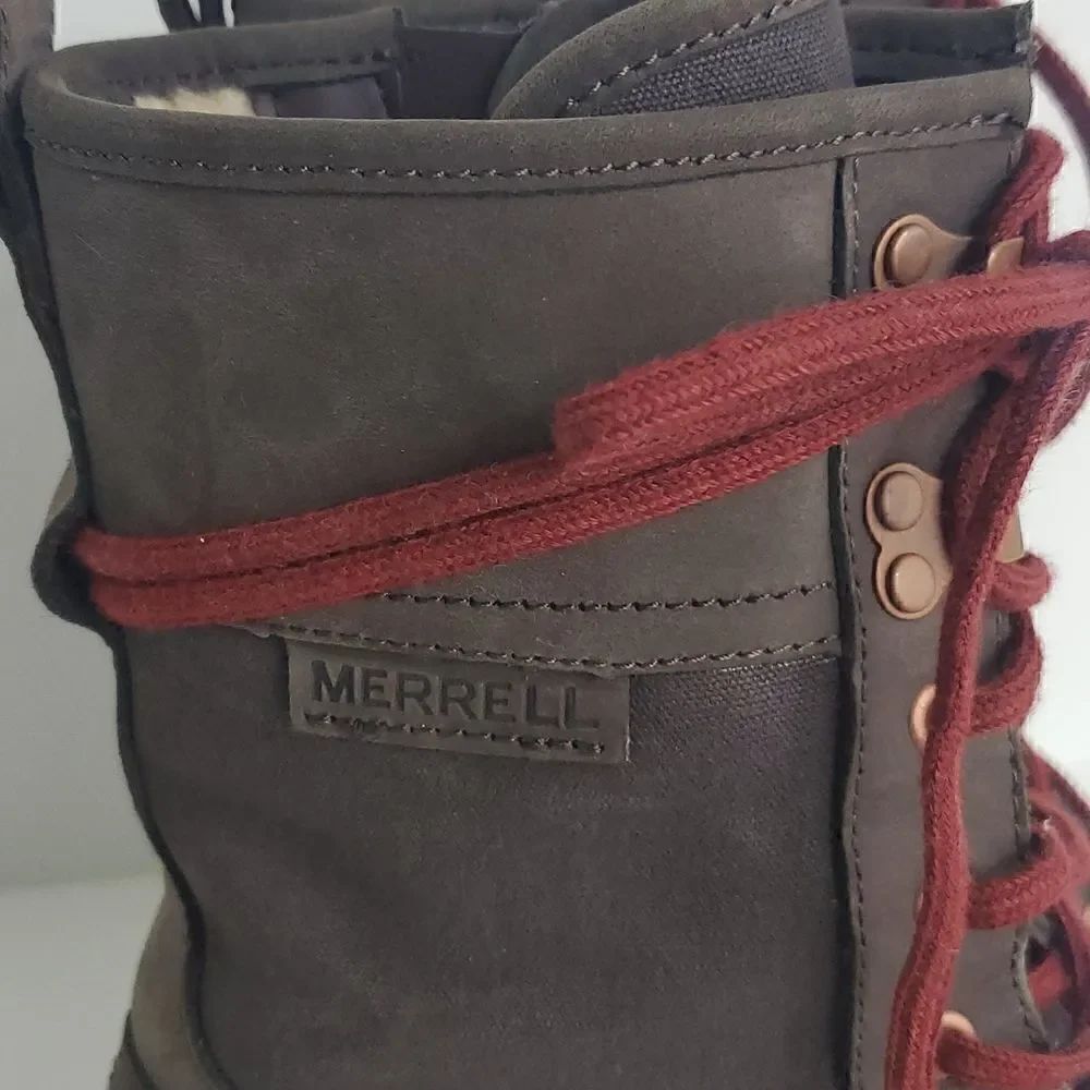 Merrell Roam Peak Polar Women's Waterproof Boot Size 7 - Picture 2 of 15